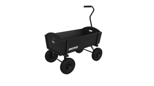 BERG Beach Wagon Black for kids carrying toys and gear