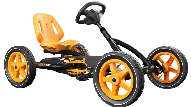 berg pedal go-kart buddy graphite sondermodell BERG Buddy PRO – Kids Pedal Go-Kart