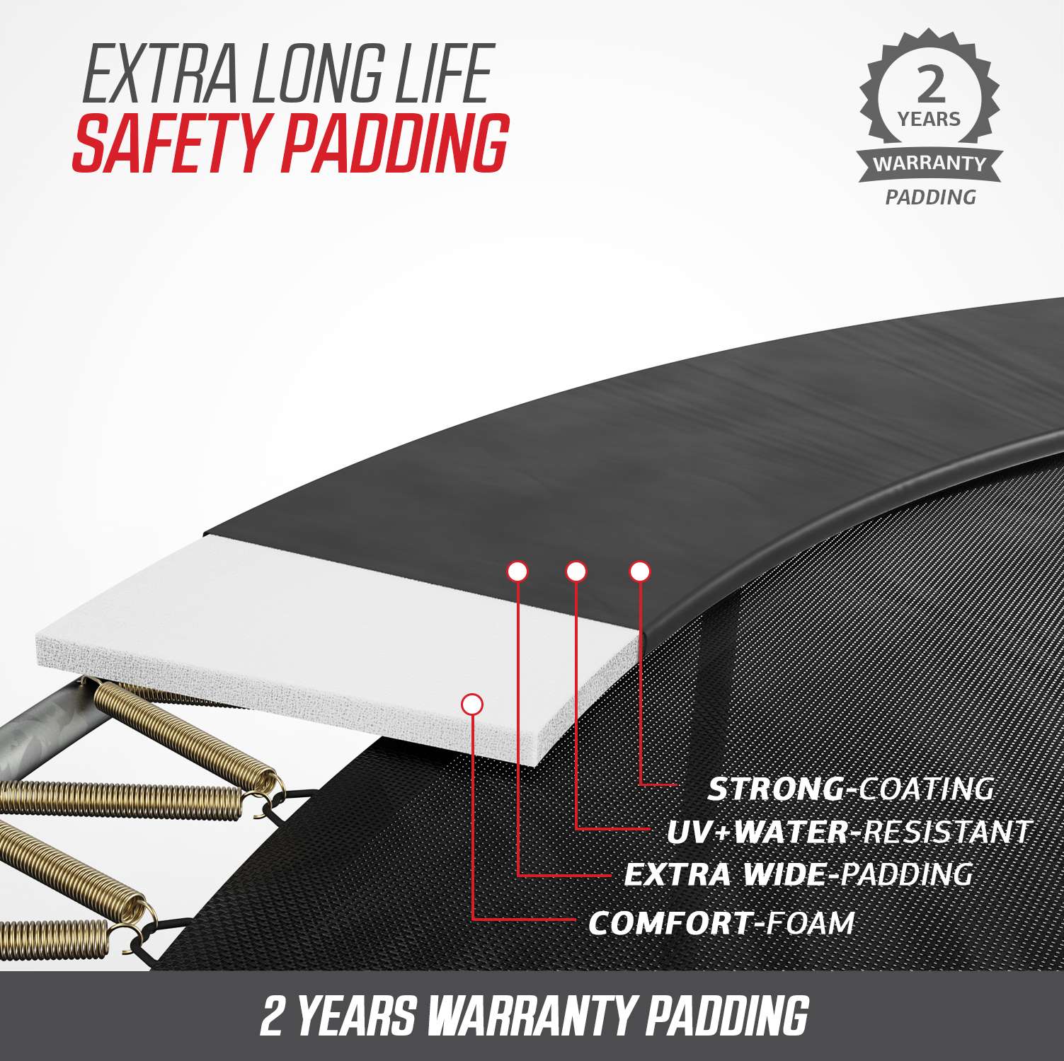 Safe outdoor fun with BERG Champion InGround trampoline