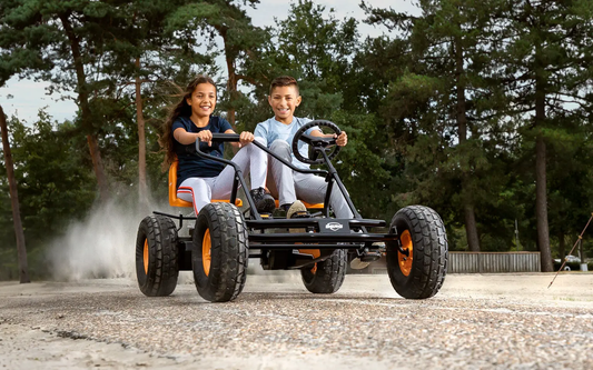 BERG Duo Coaster dual-seat kids pedal go-kart