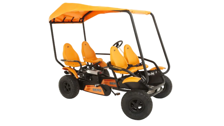 Outdoor play with BERG Gran Tour go-kart