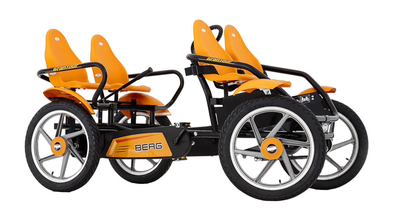 Outdoor play with BERG Gran Tour go-kart