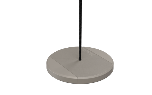 Close-up of BERG PlayBase Disc Swing rope and disc seat
