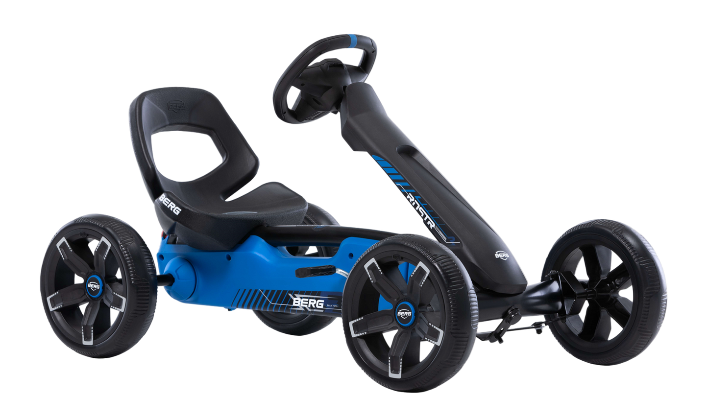 Kids active play on BERG Reppy Roadster