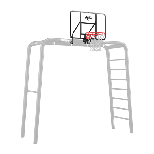 BERG PlayBase Basketball Hoop attached to frame