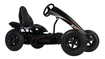 Active outdoor play with BERG Black Edition go-kart