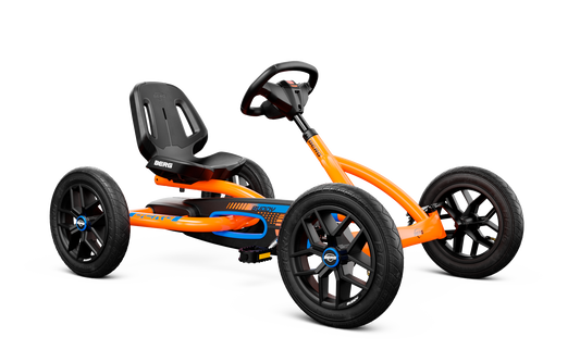 Kids active play on BERG Buddy B-Orange