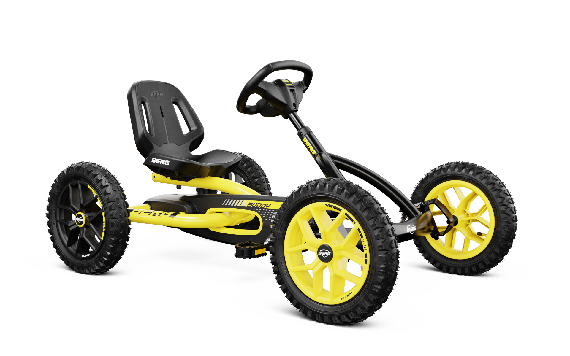 Kids active play on BERG Buddy Cross