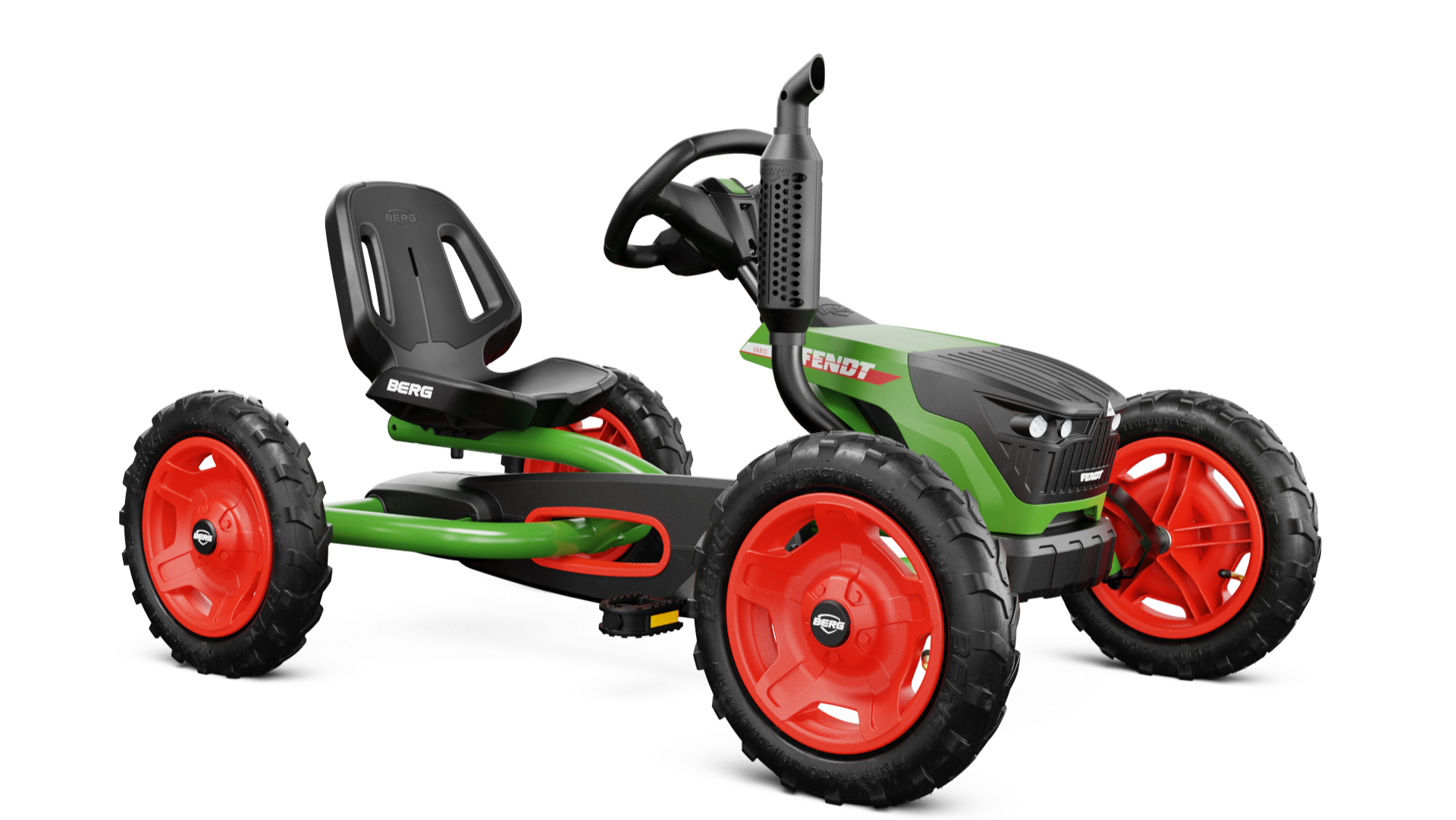 Kids active play on BERG Buddy Fendt