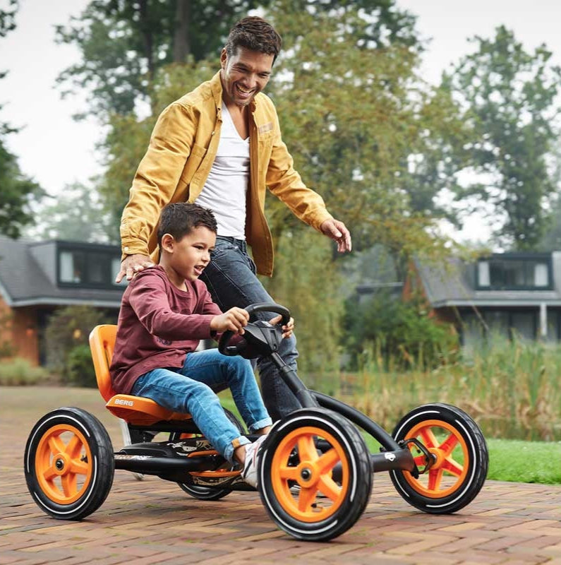 BERG Buddy PRO kids pedal go-kart with adjustable seat