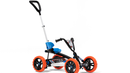 BERG Buzzy Nitro 2-in-1 pedal go-kart with push bar