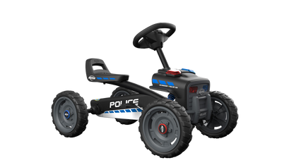 BERG Buzzy Police pedal go-kart with official police styling
