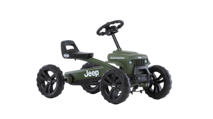 BERG Buzzy Sahara pedal go-kart with Jeep styling