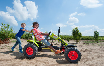 BERG Claas kids pedal tractor with realistic design