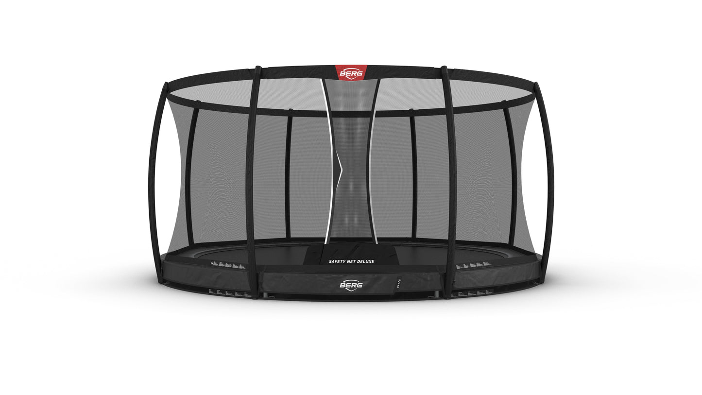 Safe outdoor fun with BERG Elite InGround trampoline