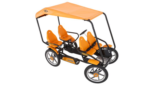 BERG Gran Tour kids pedal go-kart with sleek design