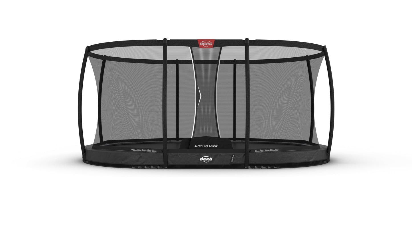 BERG Grand Champion InGround trampoline in garden