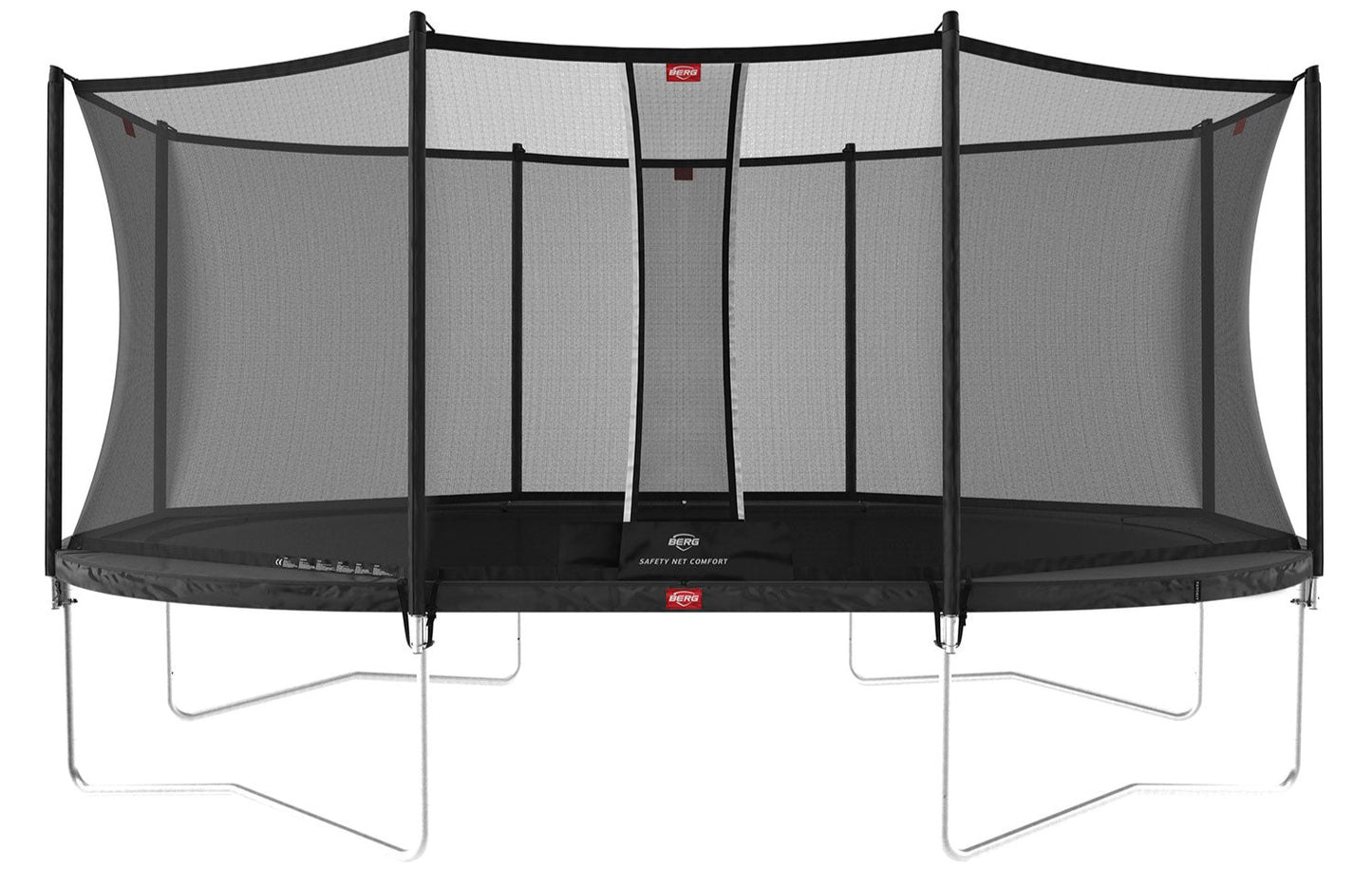 Outdoor fun with BERG Grand Favorit Regular trampoline for kids