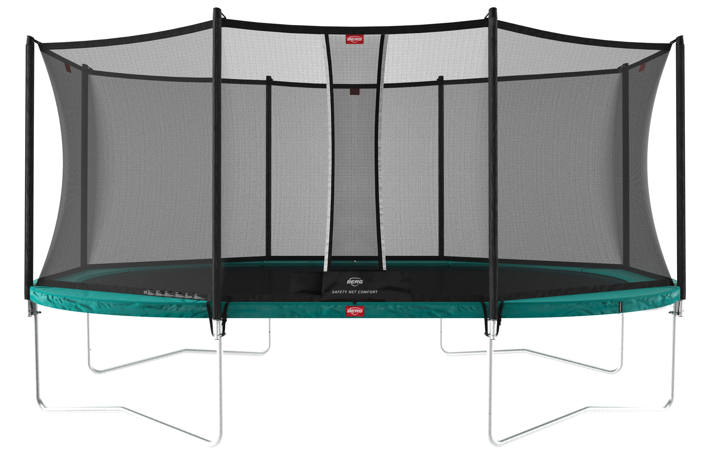 Outdoor fun with BERG Grand Favorit Regular trampoline for kids