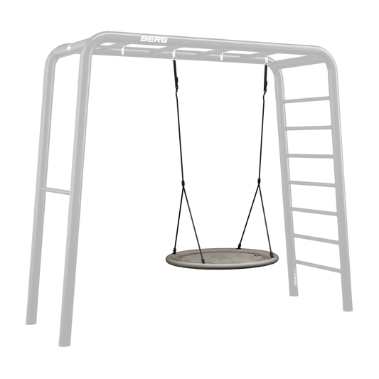 BERG PlayBase Nest Swing attached to PlayBase frame