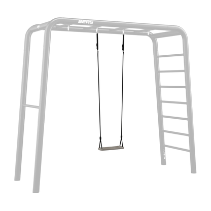 BERG PlayBase Seat Swing attached to play frame