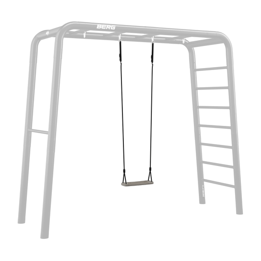 BERG PlayBase Seat Swing attached to play frame