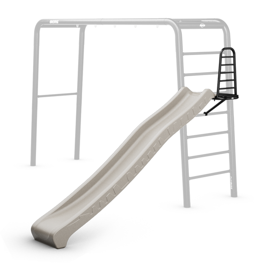 BERG PlayBase Slide + Platform attached to frame