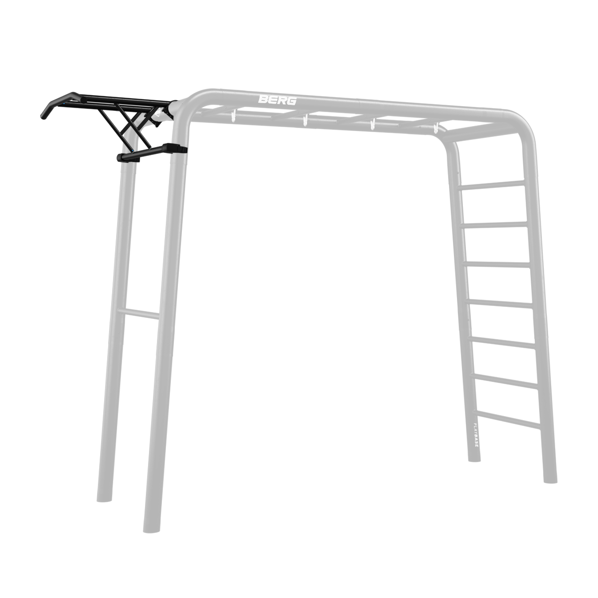 BERG PlayBase Pull-Up Bar attached to frame