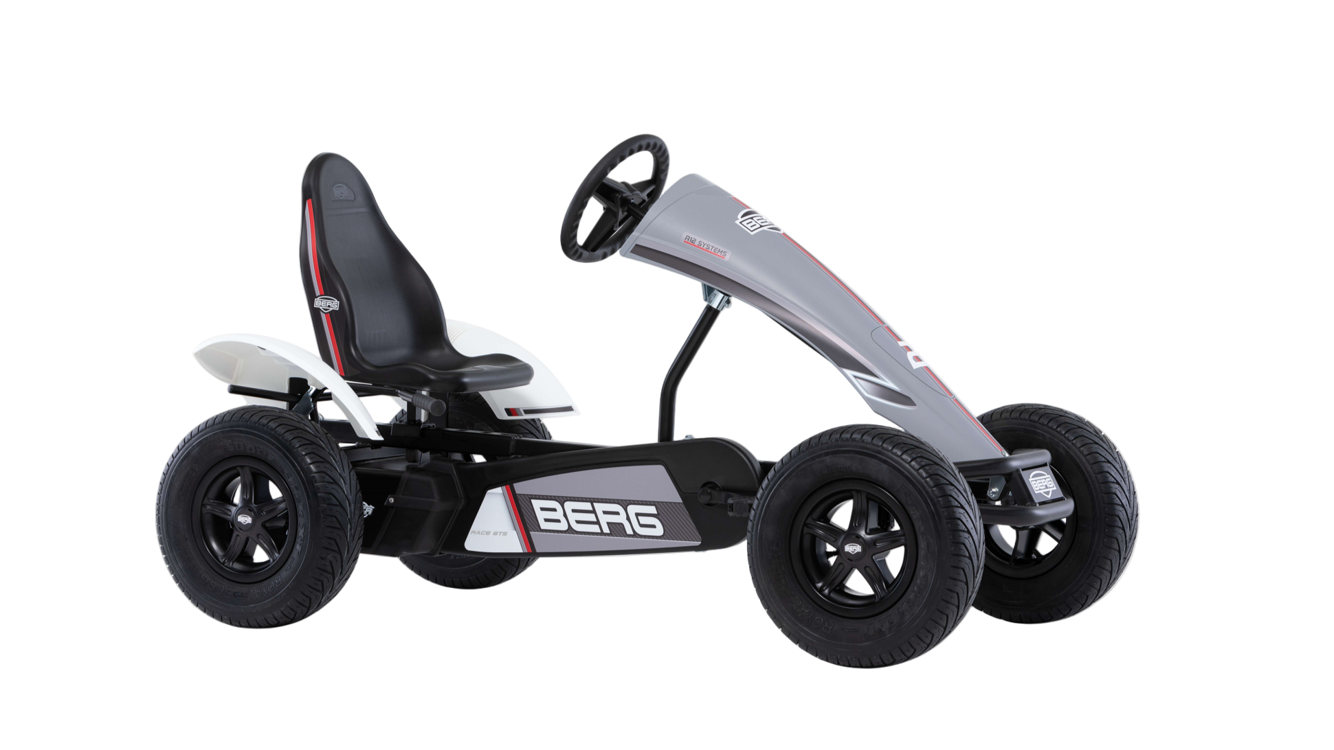 Active outdoor play with BERG Race GTS go-kart