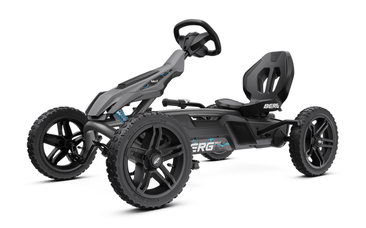 Kids active play on BERG Rally DRT Black 3 Gear