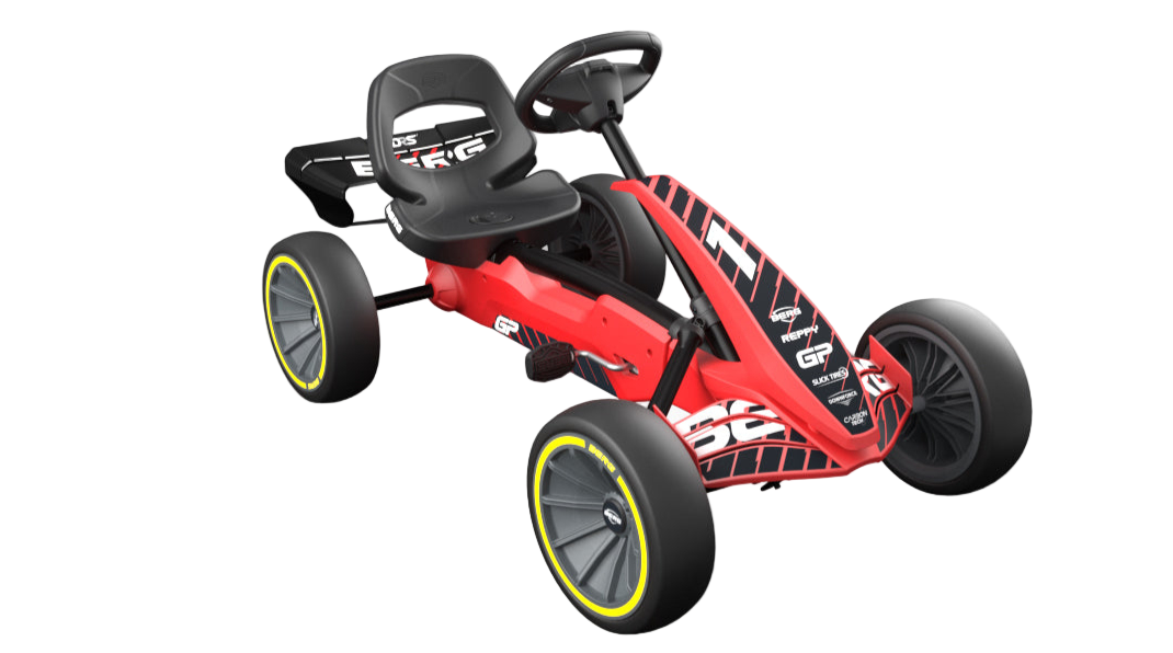 Kids active play on BERG Reppy GP