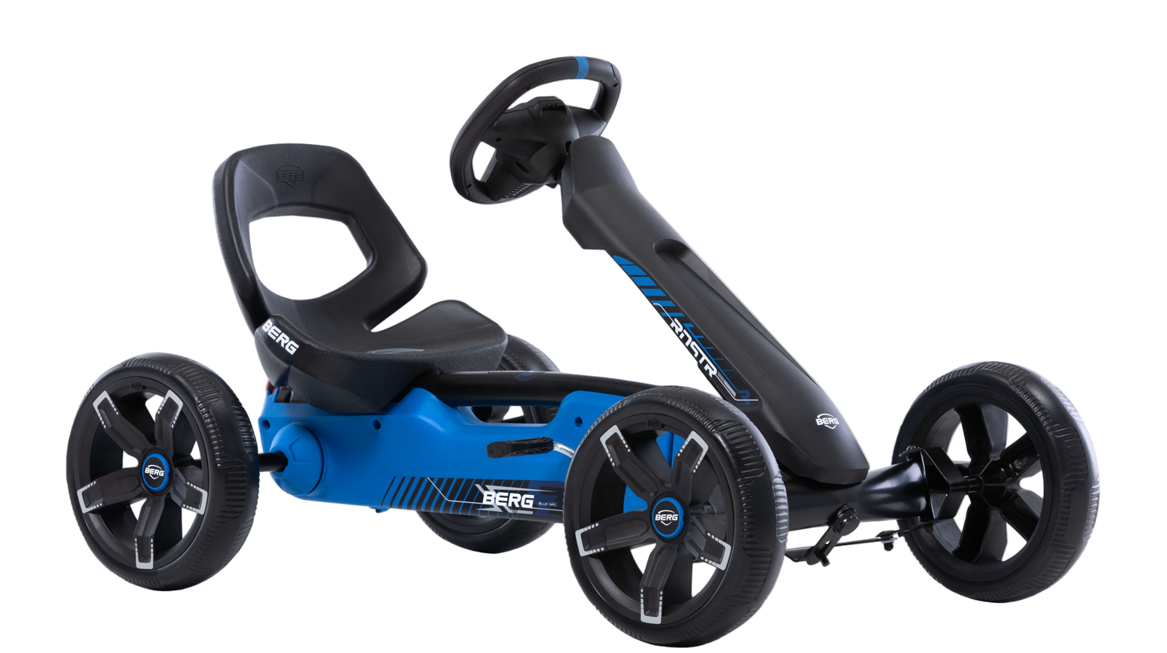 Kids active play on BERG Reppy Roadster