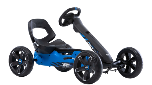Kids active play on BERG Reppy Roadster