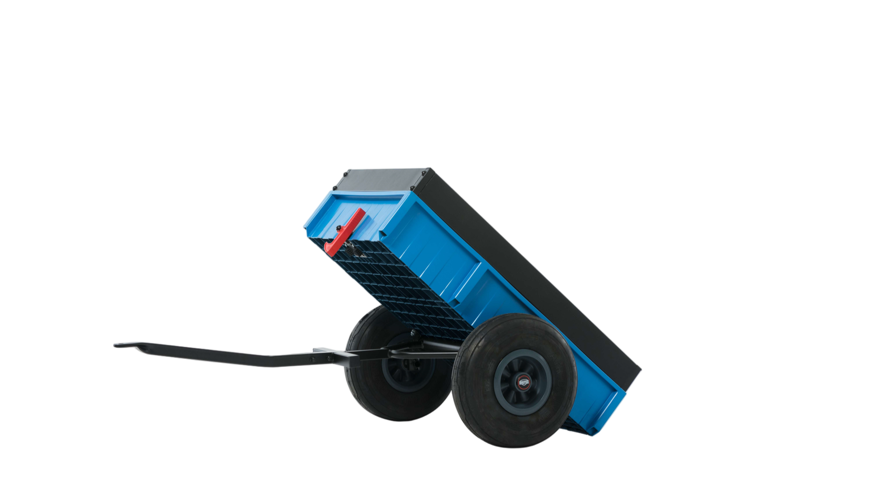 BERG Steel Trailer XL attached to BERG go-kart