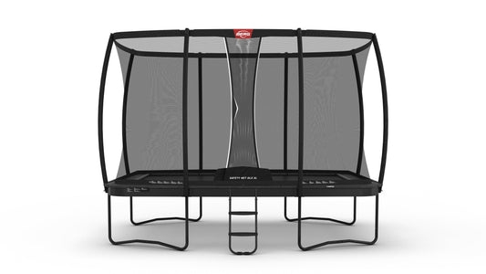 Safe outdoor fun with BERG Ultim Champion Regular trampoline