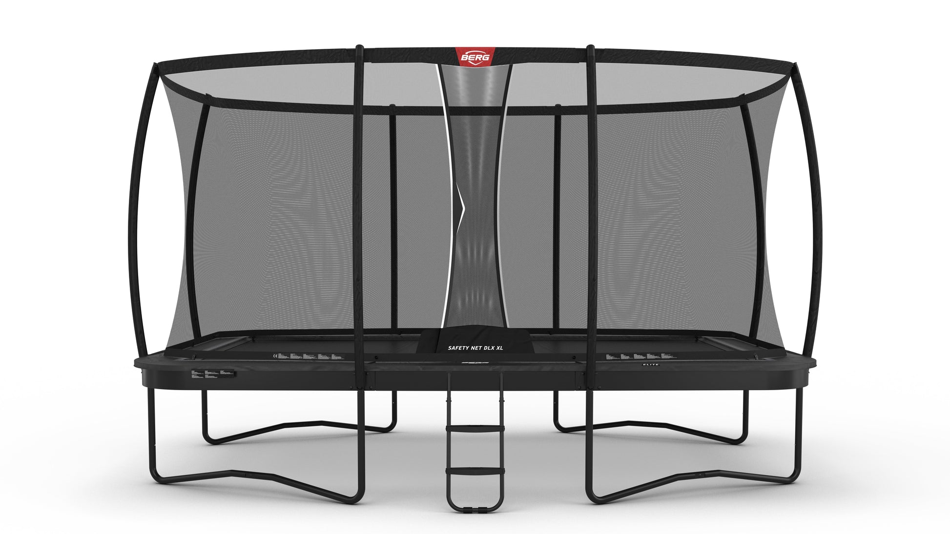 Safe outdoor fun with BERG Ultim Elite Regular trampoline