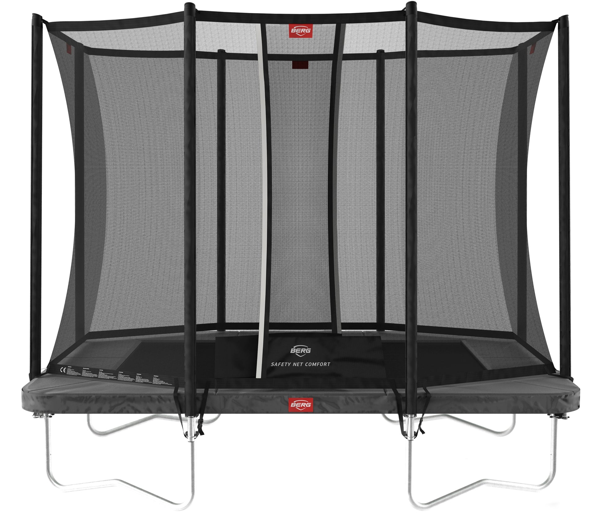 Outdoor fun with BERG Ultim Favorit Regular trampoline for kids