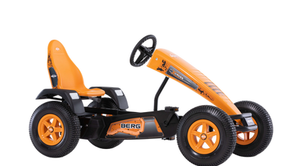 Outdoor play with BERG X-Cross go-kart