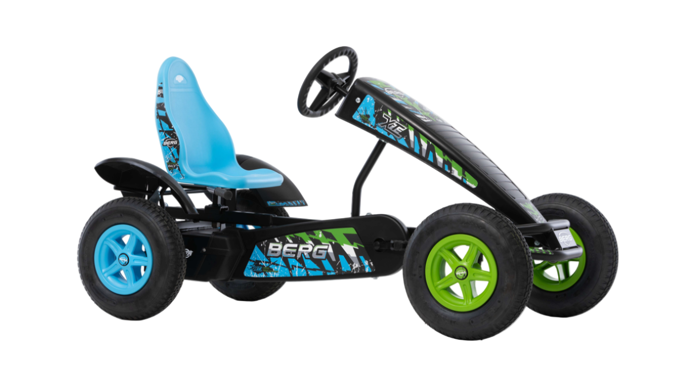 Outdoor play with BERG X-ite go-kart