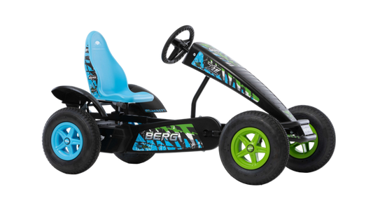 Outdoor play with BERG X-ite go-kart