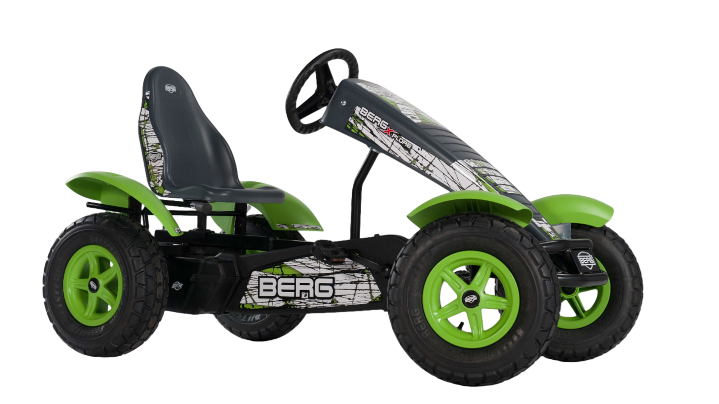 Outdoor play with BERG X-Plore go-kart