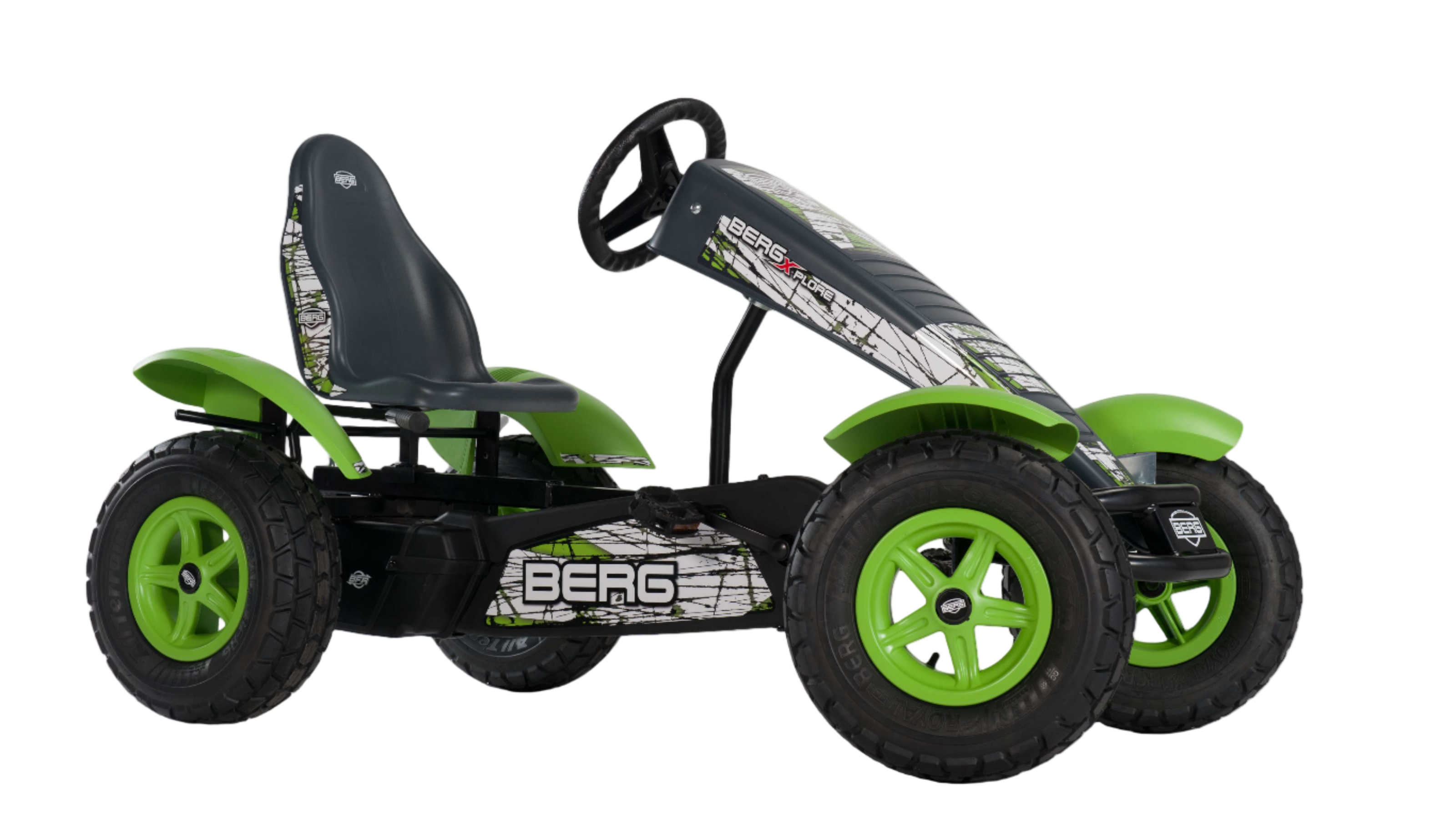 Outdoor play with BERG X-Plore go-kart
