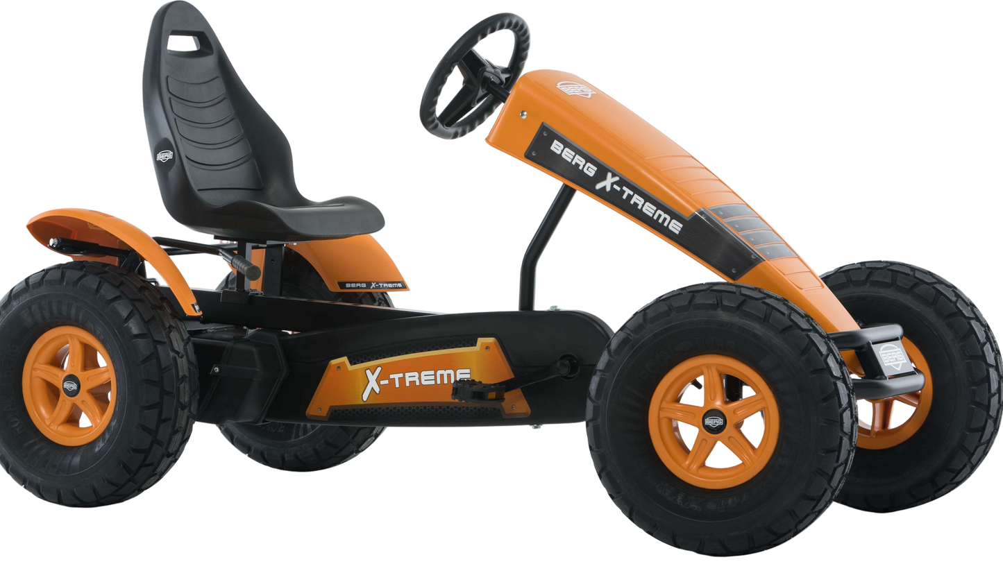 Outdoor play with BERG X-Treme go-kart