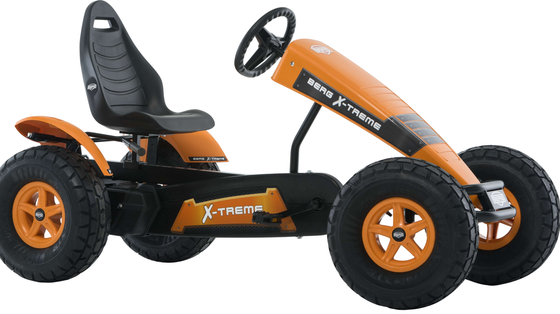 Outdoor play with BERG X-Treme go-kart