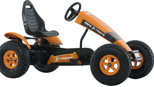 Outdoor play with BERG X-Treme go-kart